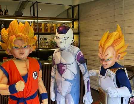 Botargas dragon ball z para fiestas