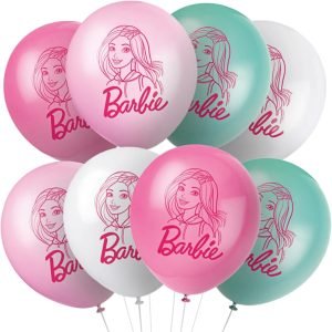 Globos de látex de Barbie