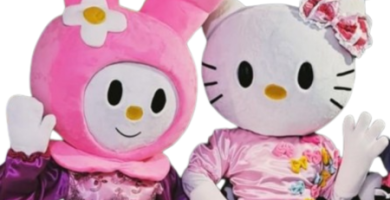 show de botargas de hello kitty para fiestas infantiles
