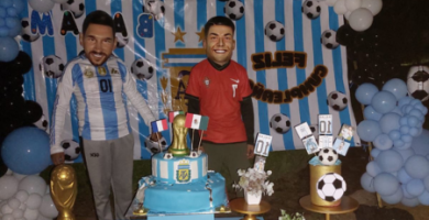 show de botargas de futbol para fiestas infantiles